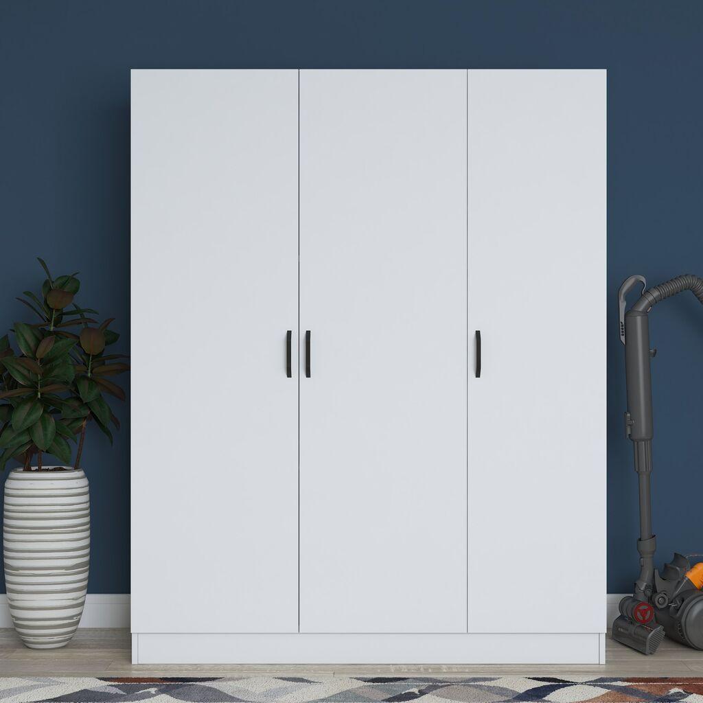 Гардеробер Hanah Home 145x181.8x55cm Бела