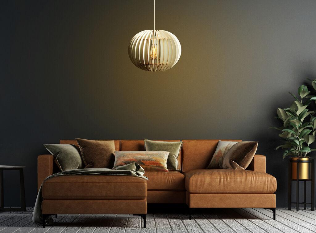 Лустер Opviq MDF 139, бел