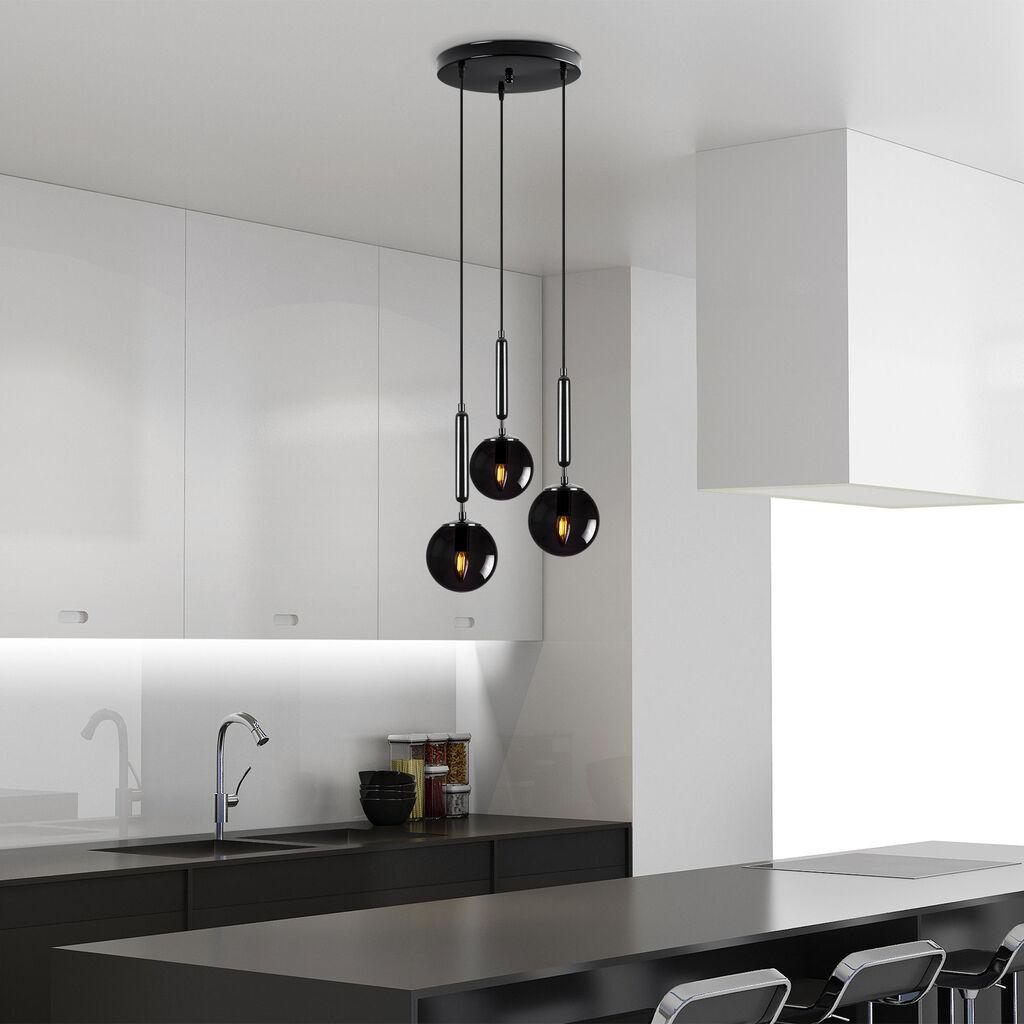 Opviq Luster King-11455, 34x34x134 см, 3xE14