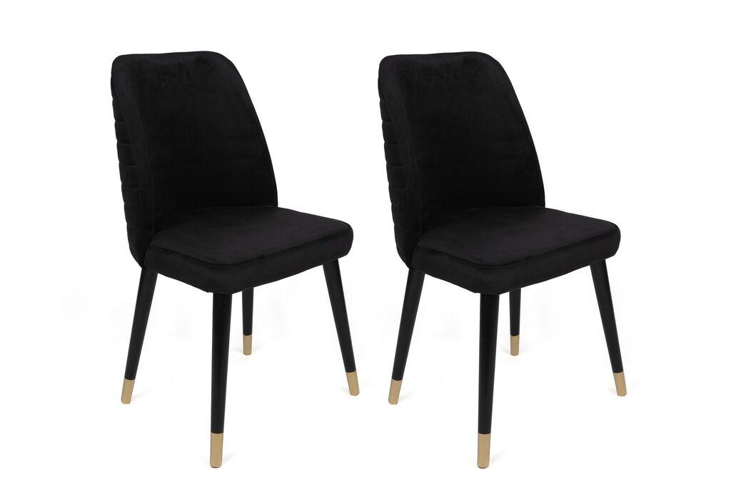 Столици Hanah Home Hugo 366 V2, црни