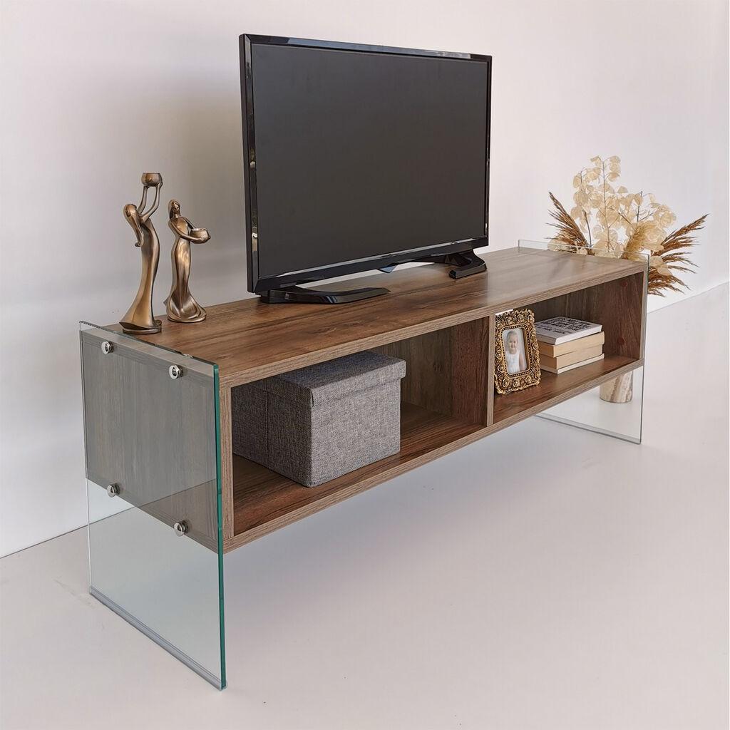 Полица за телевизор Hanah Home TV404, кафеава