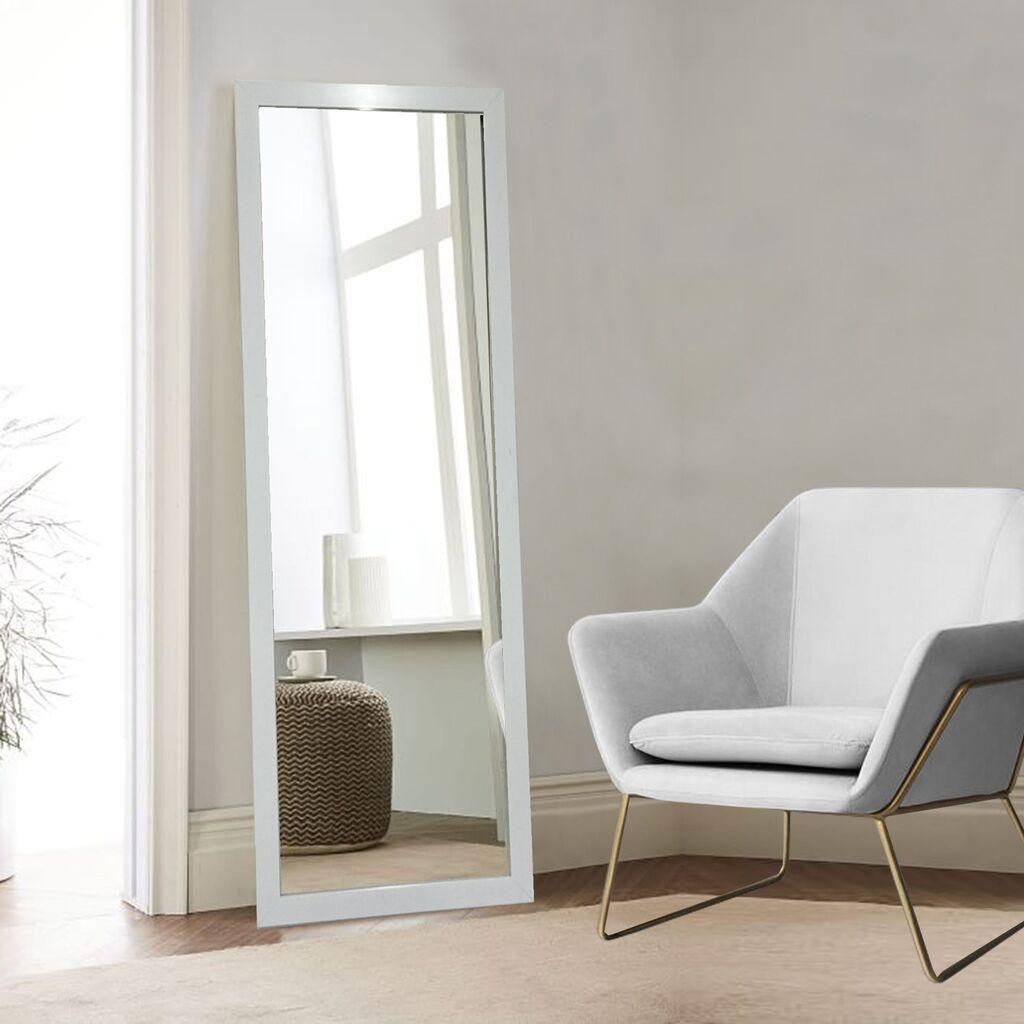 Подно огледало Hanah Home Cheval, 40x105 см, бело