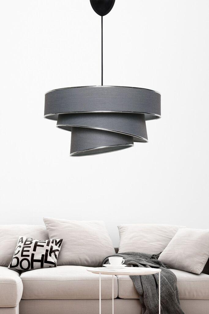 Opviq Luster Couper Anthracite сребро, метал-памук