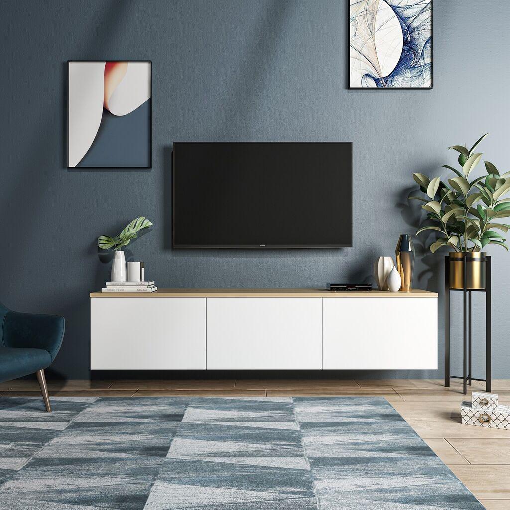 Hanah Home Neon полица за телевизор, бела