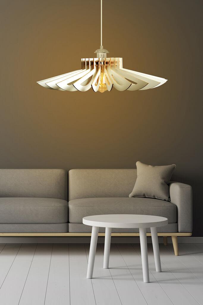 Лустер Opviq MDF 157, бел