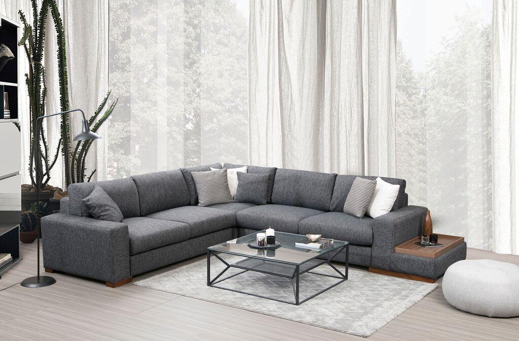 Аголна софа Atelier del Loop 5 95x85x282 см Антрацит