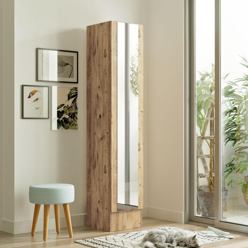 Hanah Home ML14 A Ормар за чевли со машна, даб
