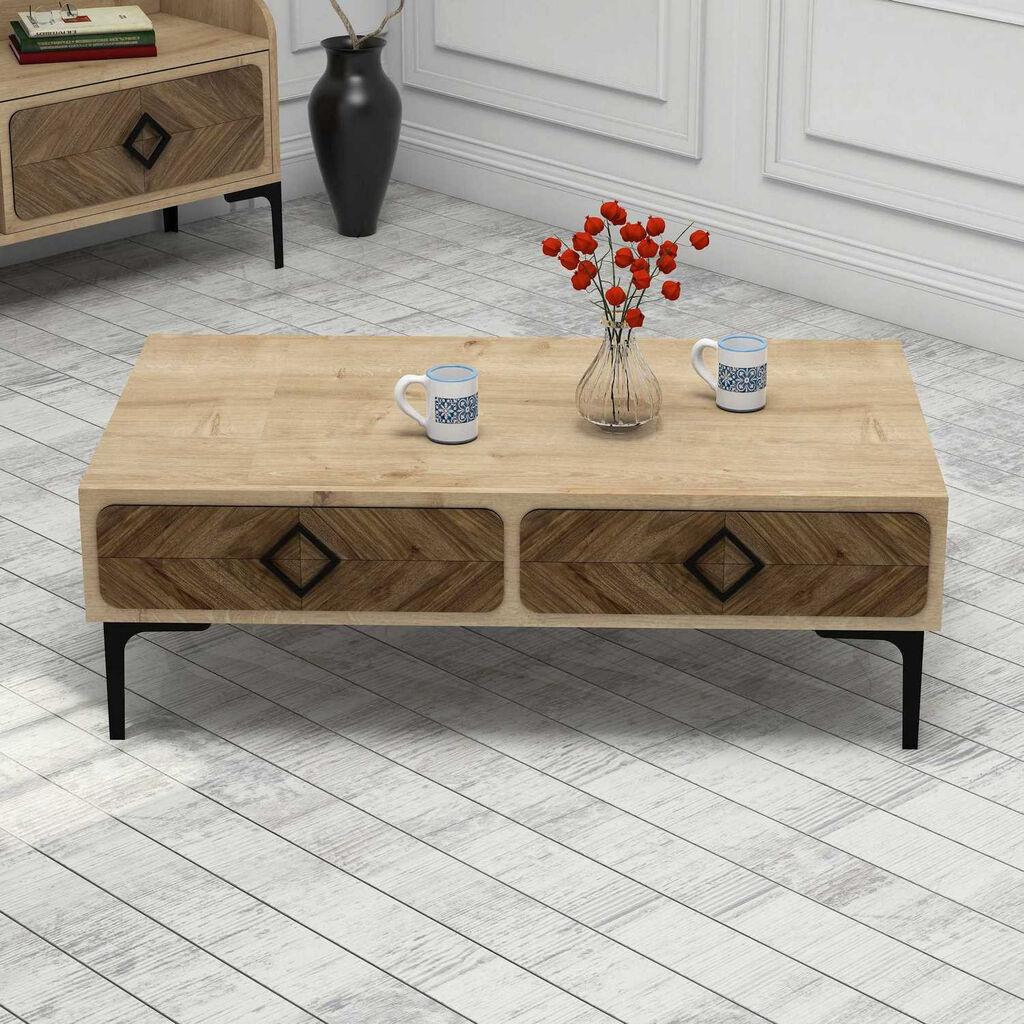 Маса Hanah Home Club Самба 105x34.6x60 см даб
