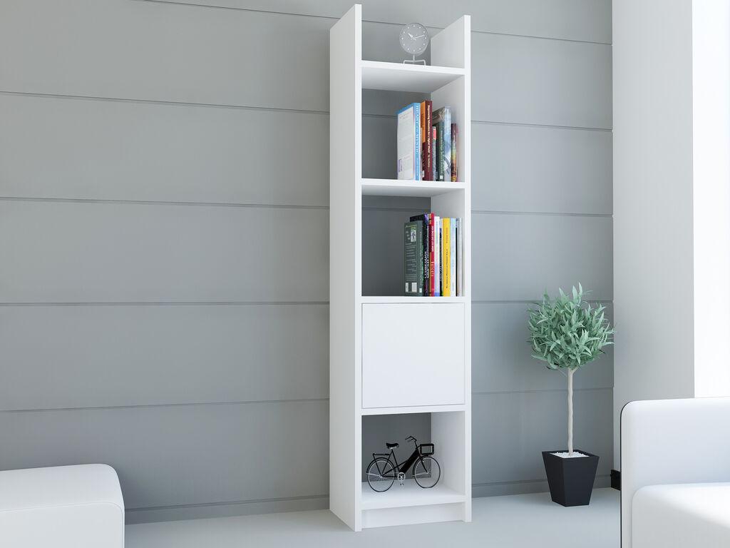 Полица Hanah Home 33,1x150x29,5 см бела