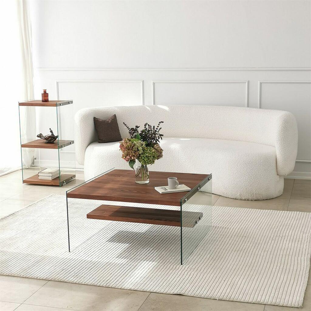 Маса Hanah Home Aqua Club, 75x40x75 см, даб