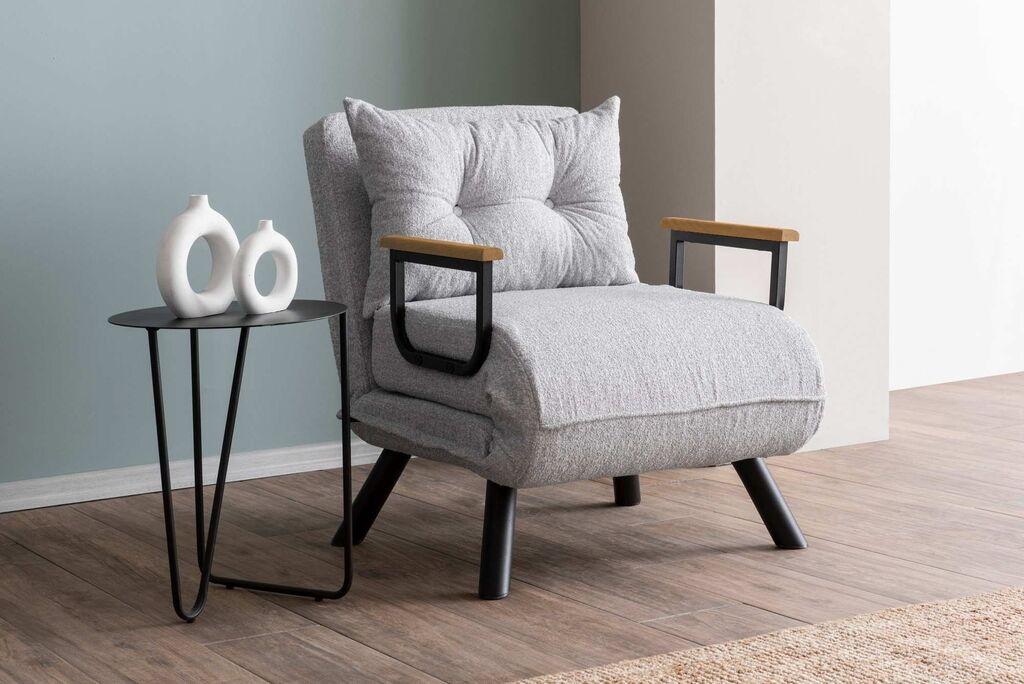 Atelier Del Sofa Фотелја 175X60 Cm Сива
