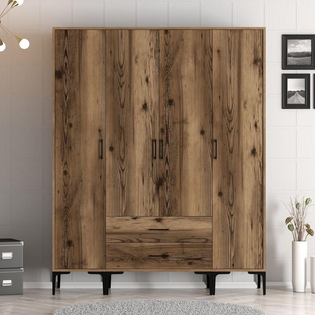 Гардеробер Hanah Home Kumsal STS 160x47.5x201 см Орев