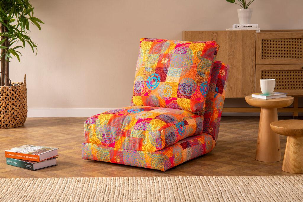 Фотелја Atelier del Sofa Taida 1 185x60cm Шарена