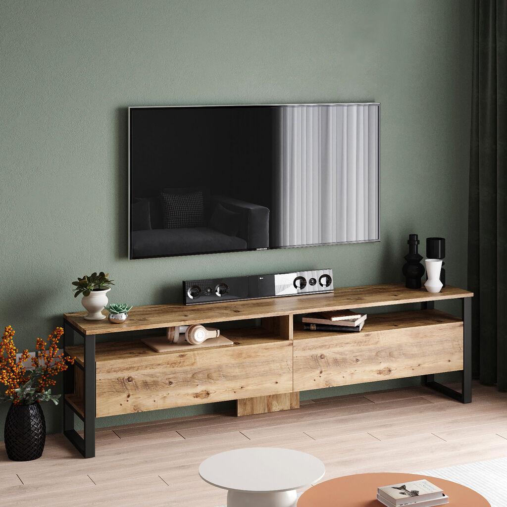 Hanah Home ML19 Полица за телевизор, кафеава