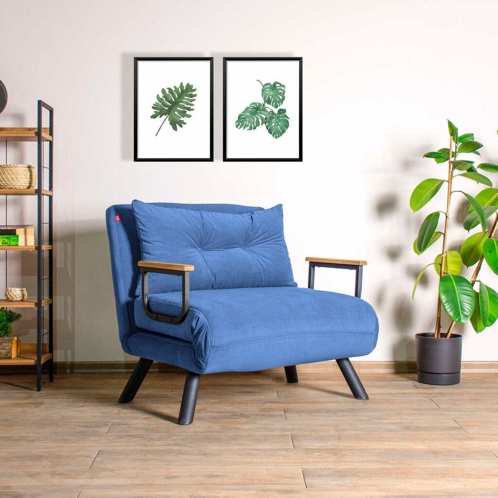 Фотелја Atelier del Sofa Sando 175x60cm Сина