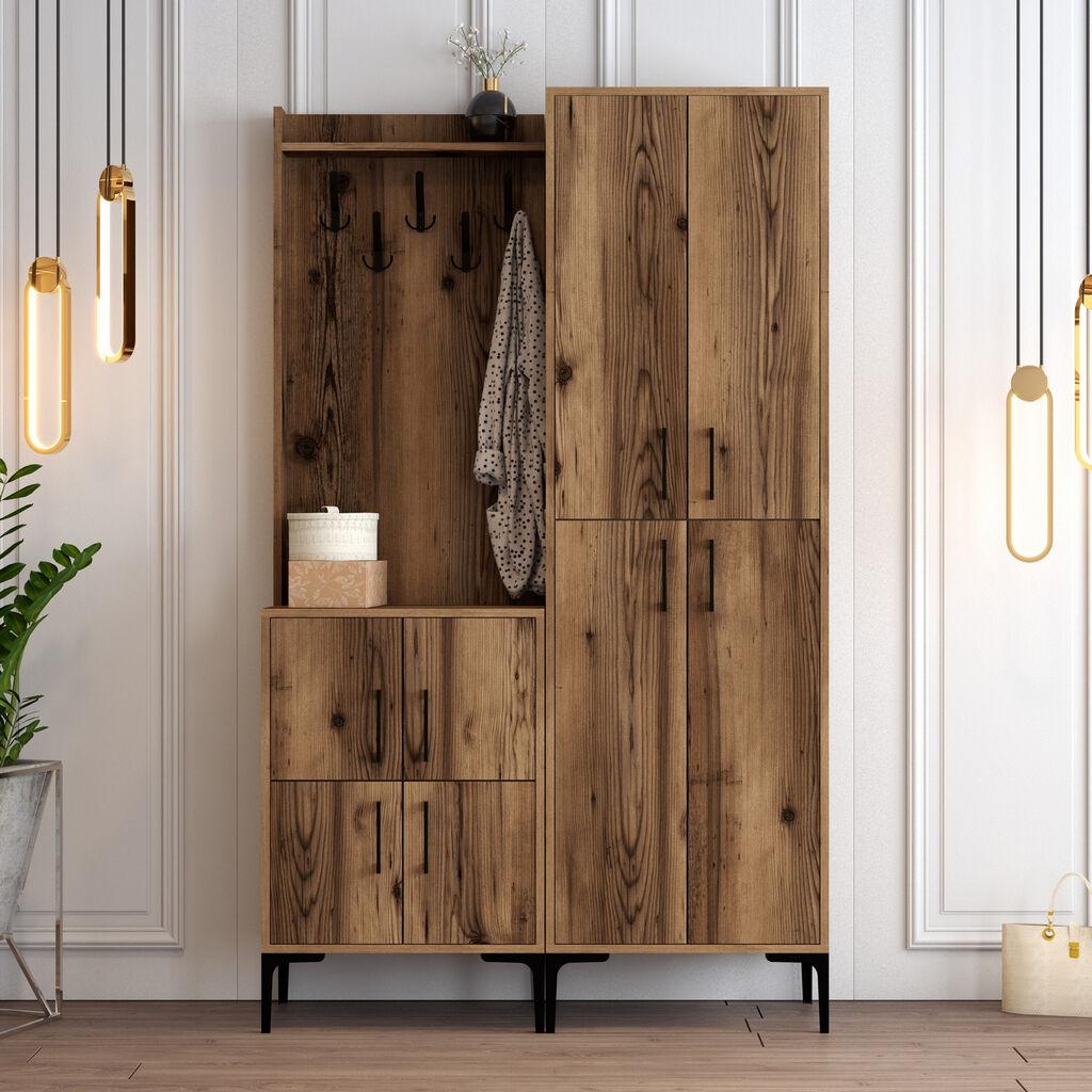 Комплет Hanah Home Hallway Berlin BA Walnut