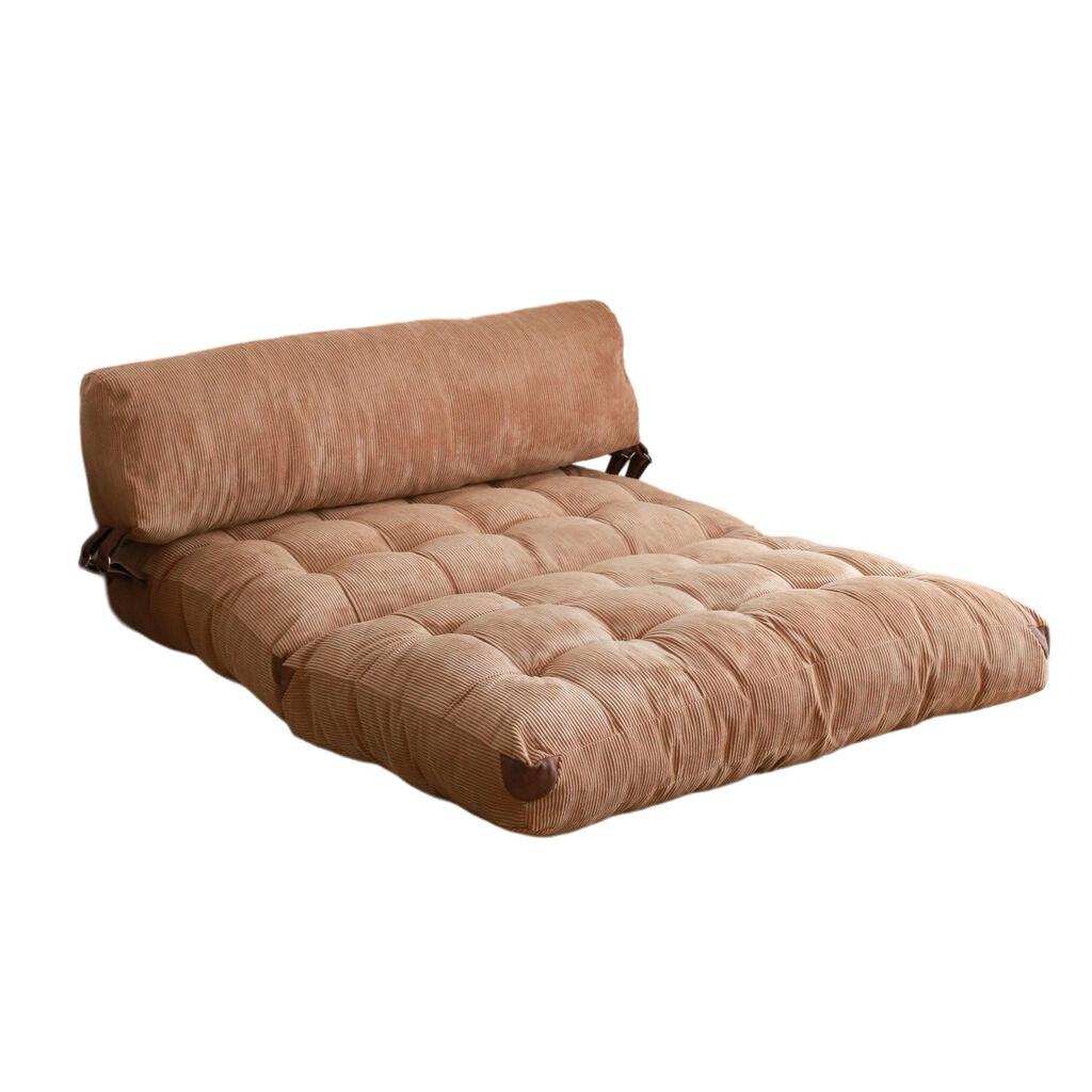 Atelier del Sofa Двосед На Развлекување Fold Kadife 2, Камел