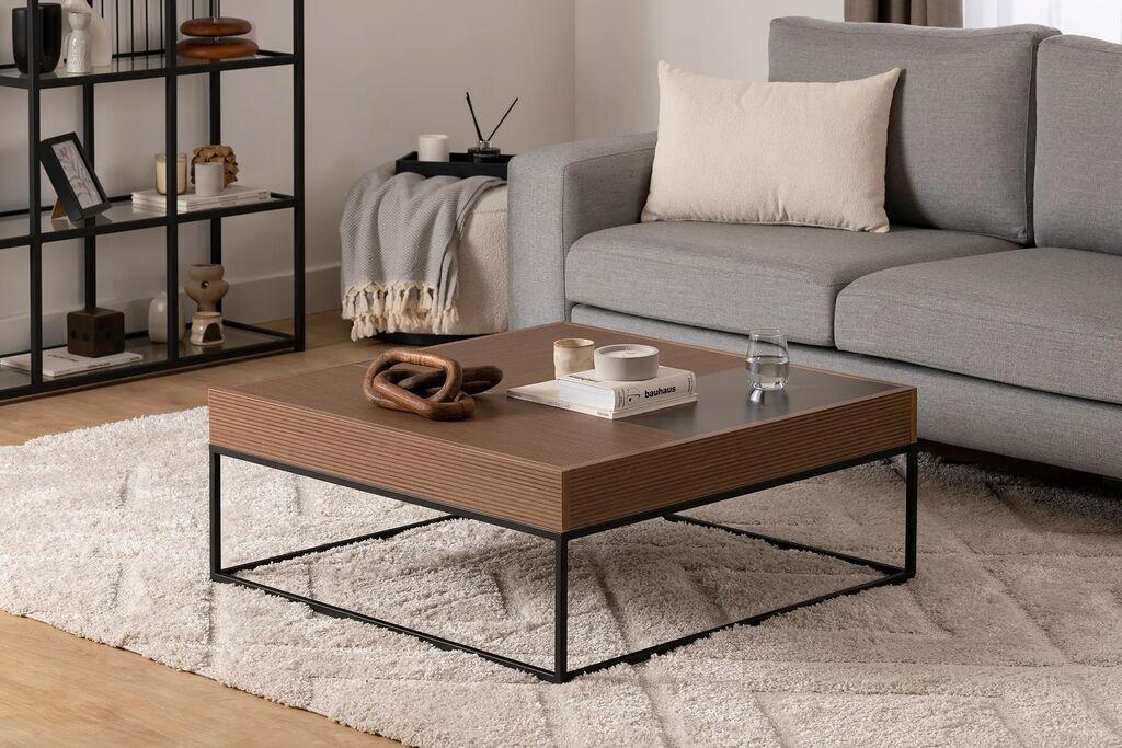 Масичка за кафе Hanah Home Lena Walnut