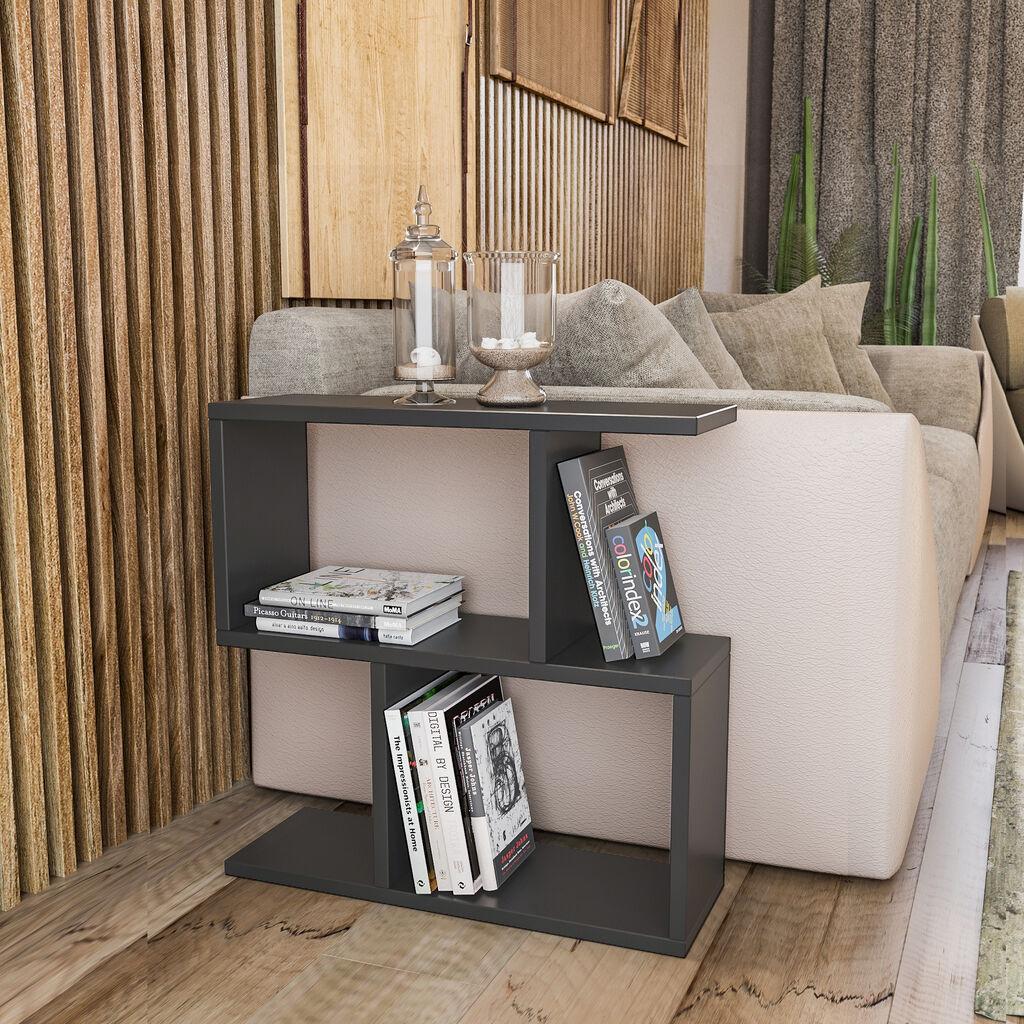 Помошна маса Hanah Home Life, антрацит
