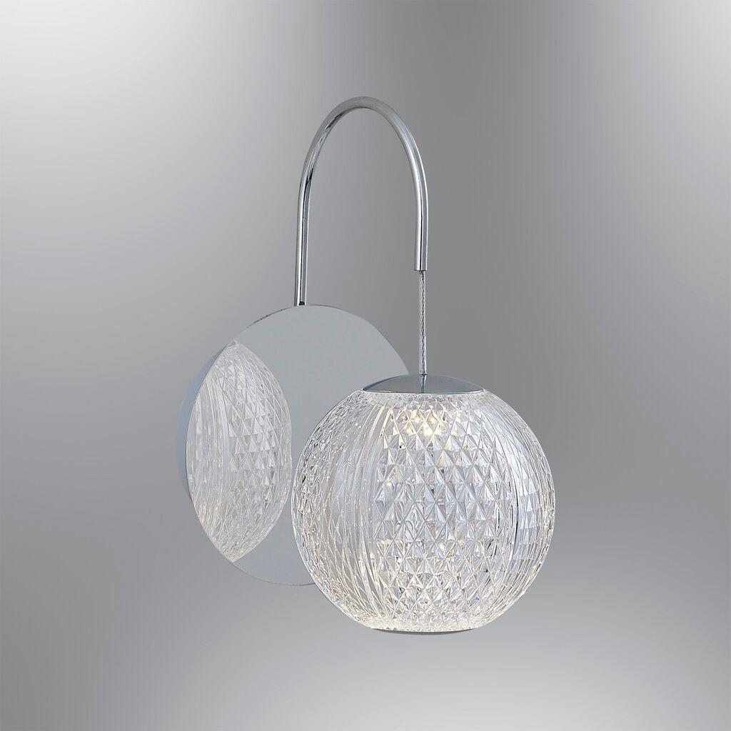 Opviq dzидна светилка 3000K, 5W LED, сива