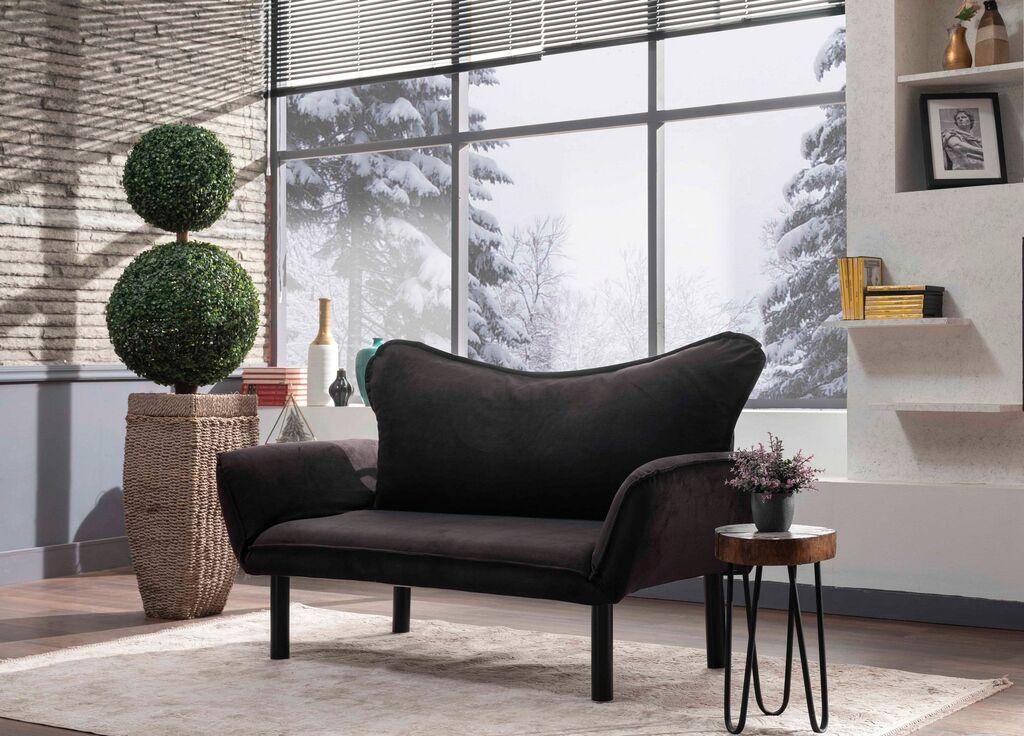 Софа Atelier del Sofa Chatto, црна