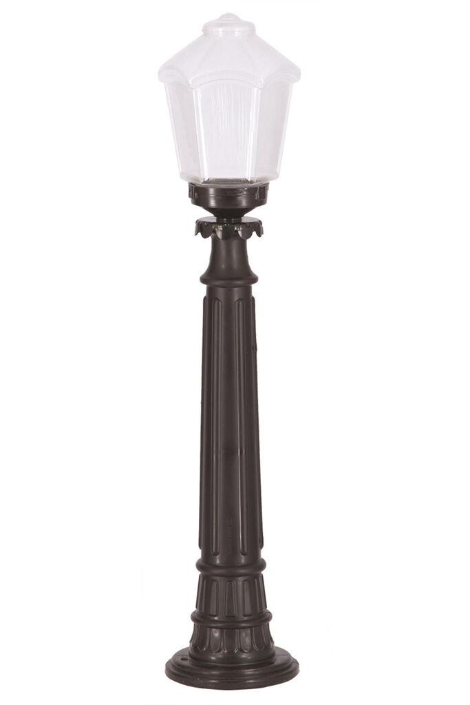 Надворешна светилка Opviq BSU-68197-1BSY-M2-B, 85 см, Подна, IP65, E27, 60W, Црна