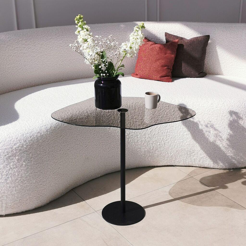 Клуб маса Hanah Home Dior, 60x50x45 см, црна