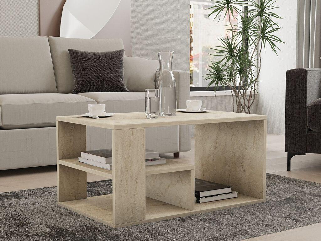 Маса Hanah Home Club Eros 80x50x40cm беж