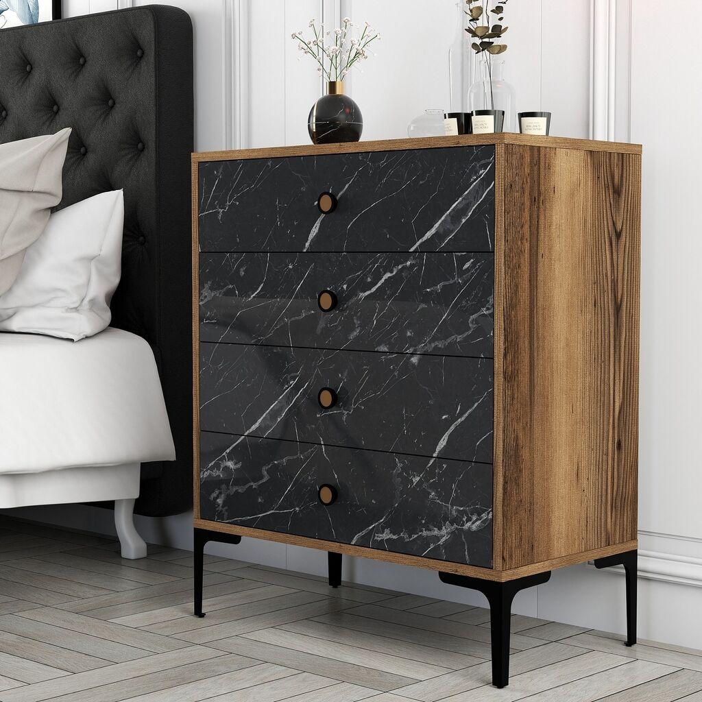 Комода Hanah Home Lisbon 541 76x90,7x40cm орев