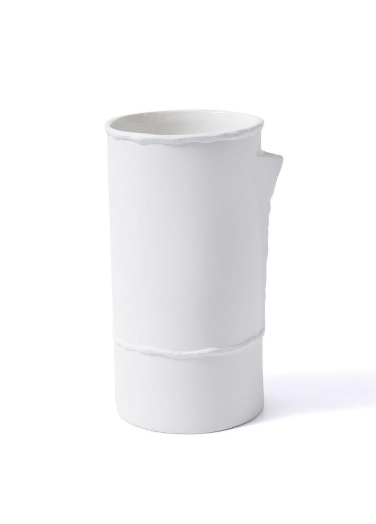 Aberto Design Vase LCA0035, 19x16x31 cm, бела