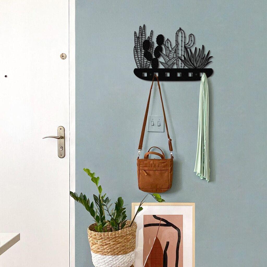 Држач за кактуси Aberto Design, 68x44 см, црн