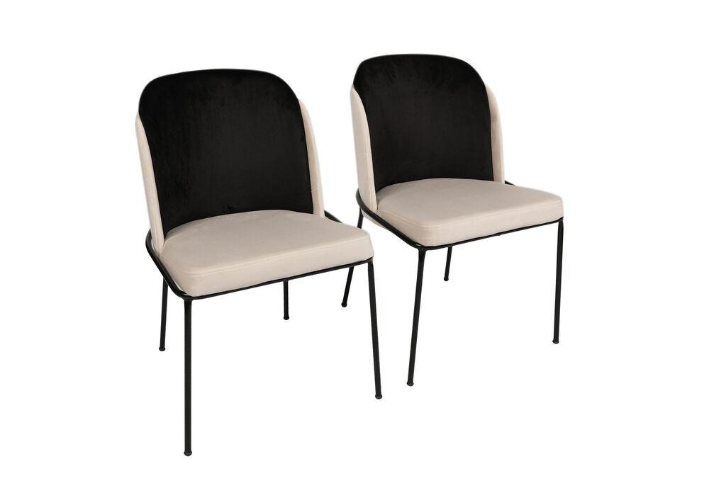 Стол Hanah Home Dore 145 V2, 2 парчиња, крем боја