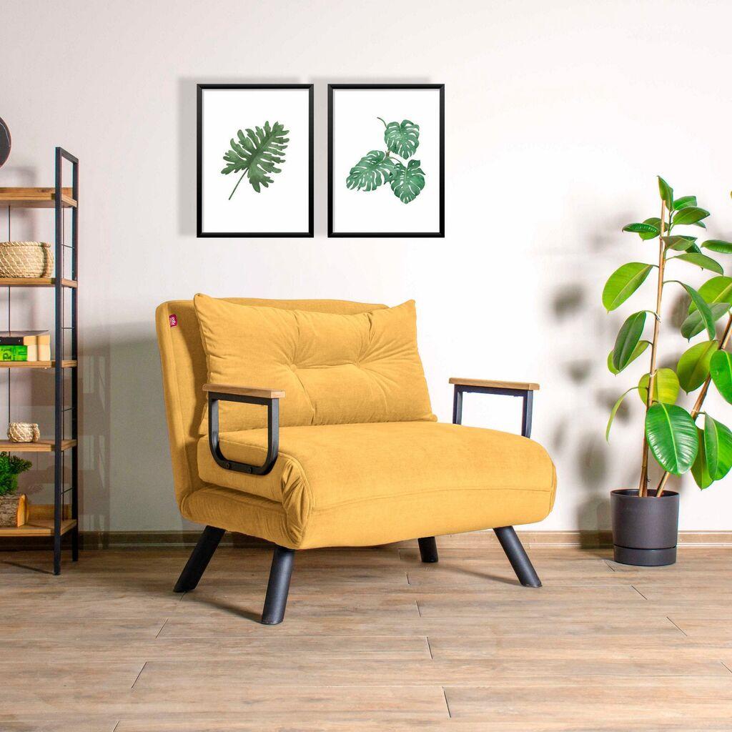 Atelier del Sofa Sando Единична софа на расклопување, сенф