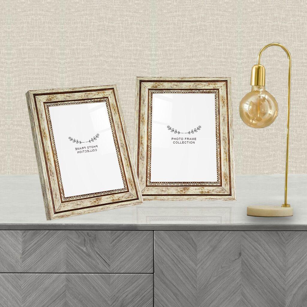 Комплет рамки за слики Aberto Design 2BAFC1031_1521, 15x21 см, 2 парчиња, кафеава