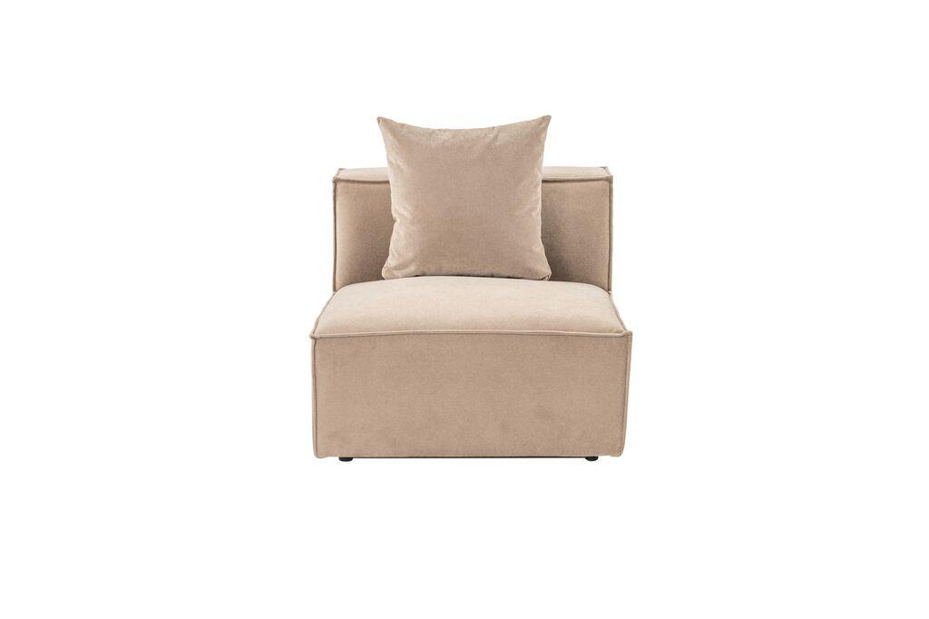 Фотелја Atelier del Sofa Sora O1 96x70x96cm Cappuccino