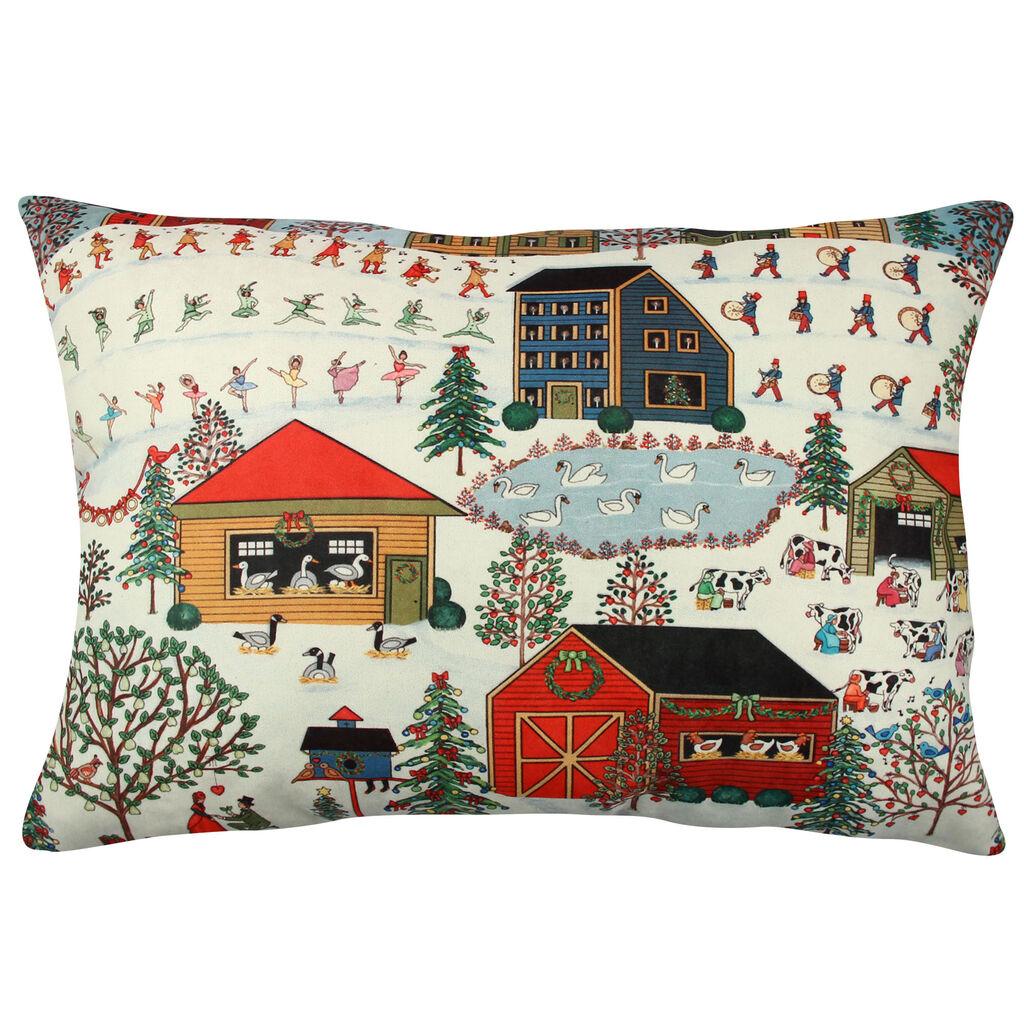 Aberto Design Перница 33x48cm Шарена