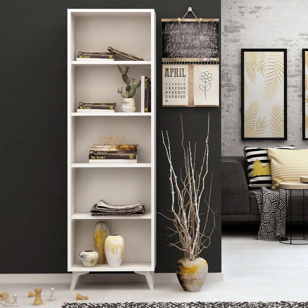 Полица Hanah Home 50x162x25cm бела