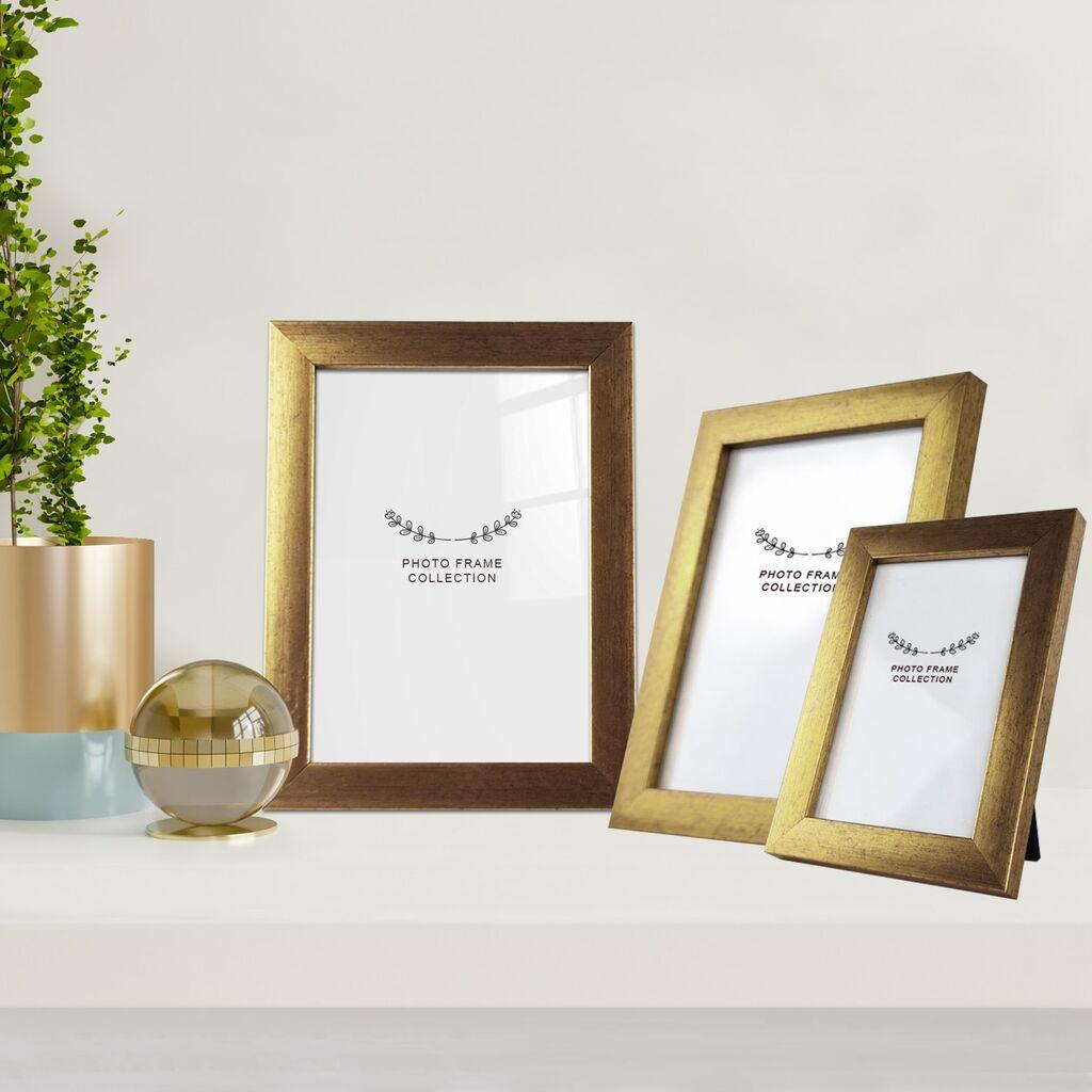 Комплет рамки за слики Aberto Design 3NFC1014, 10x15cm, 13x18cm, 15x21cm, 3 парчиња, беж