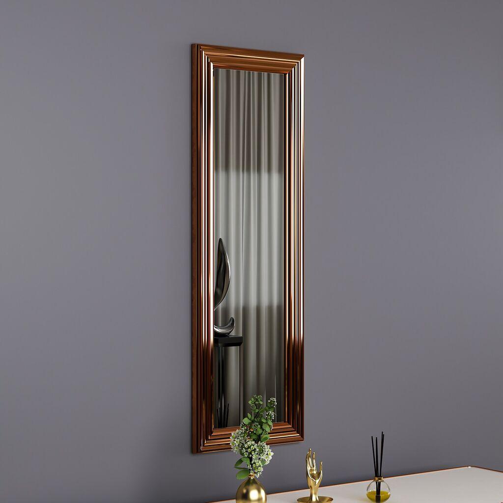 Огледало за дома Hanah Home Boos, 30x90 см, бронзено
