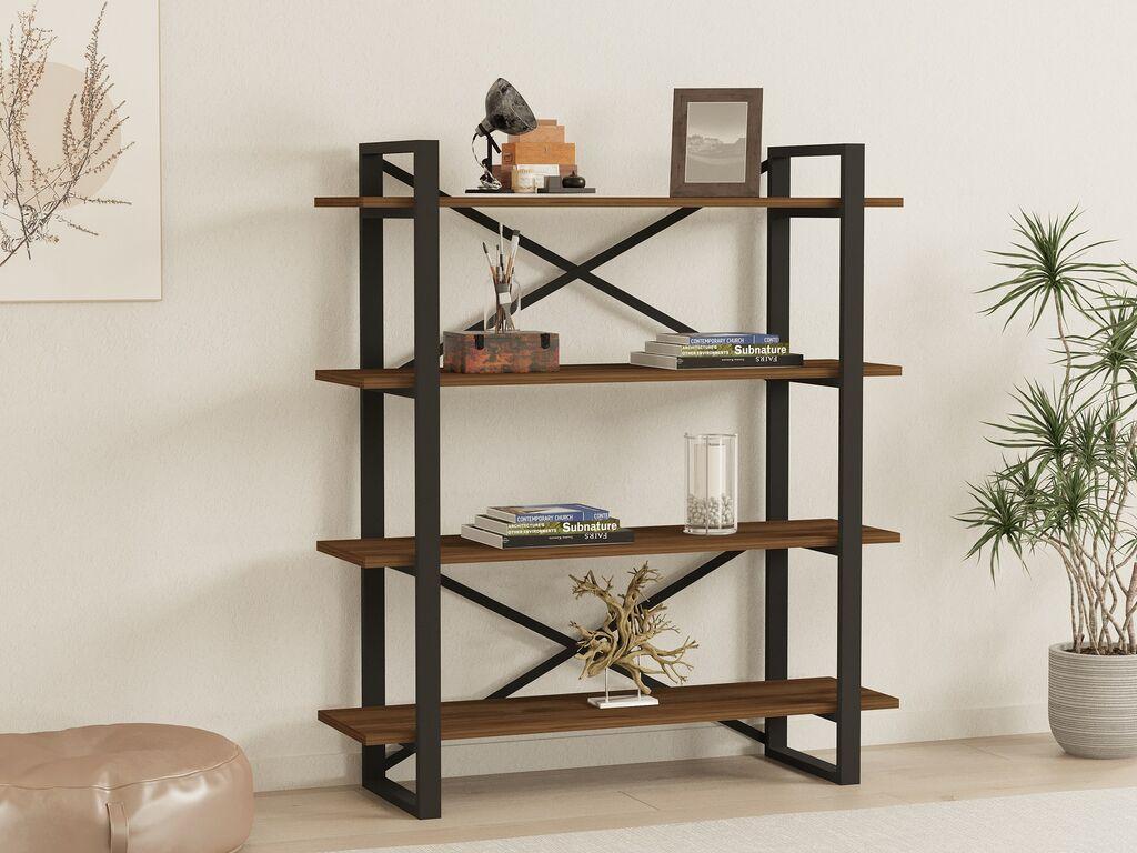 Полица Hanah Home Makro, кафеава