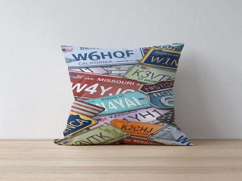 Навлака за перница Aberto Design 43x43cm во боја