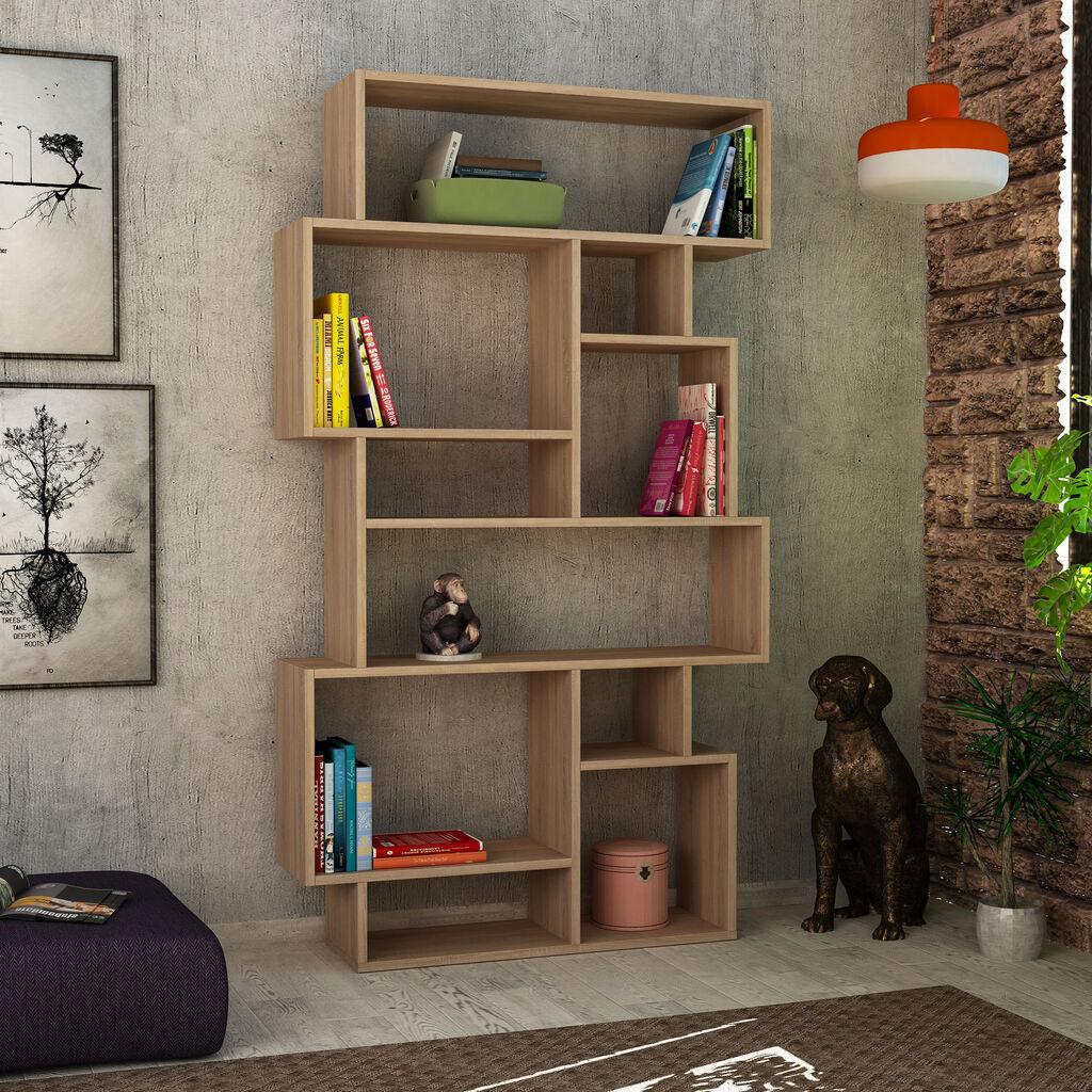 Полица Hanah Home 96x168.5x25.5cm даб