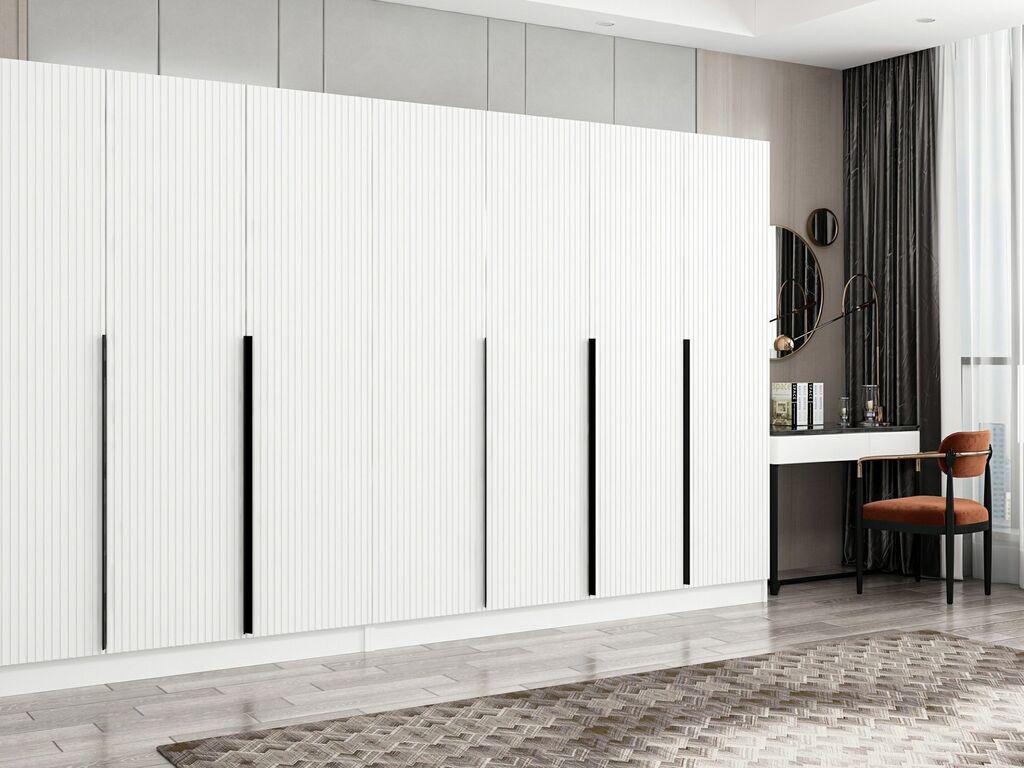 Гардеробер Hanah Home Kale Plus 315x210x52 см Бела