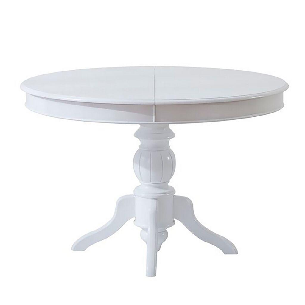 Трпезариска маса Hanah Home Albero24 118x118x75 см бела