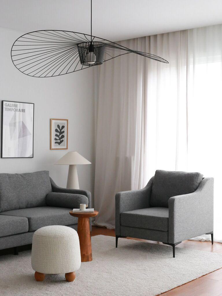 Фотелја Atelier del Sofa Nordi 80x82x93cm сива