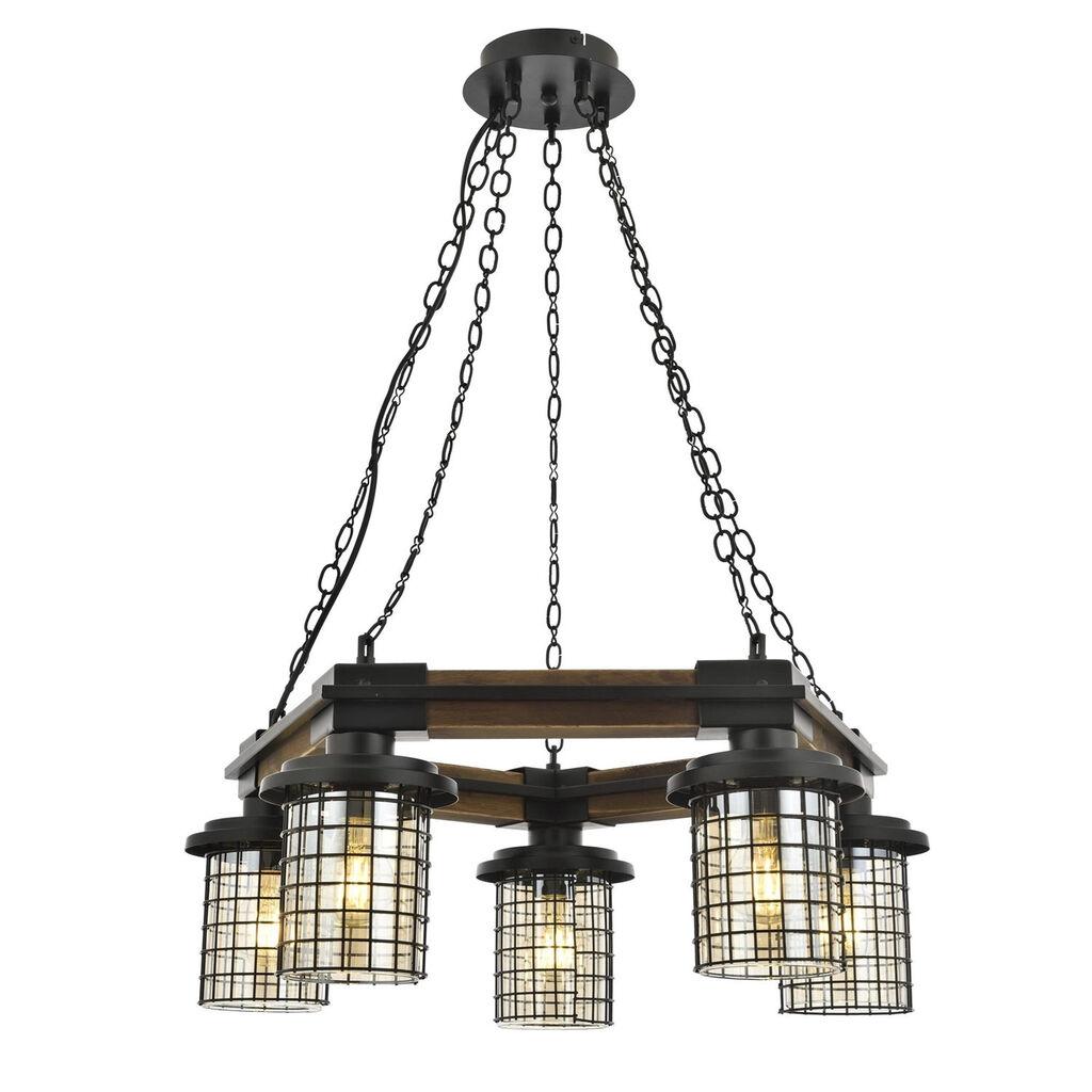 Opviq Luster AV 4216 5ET, метал, црна