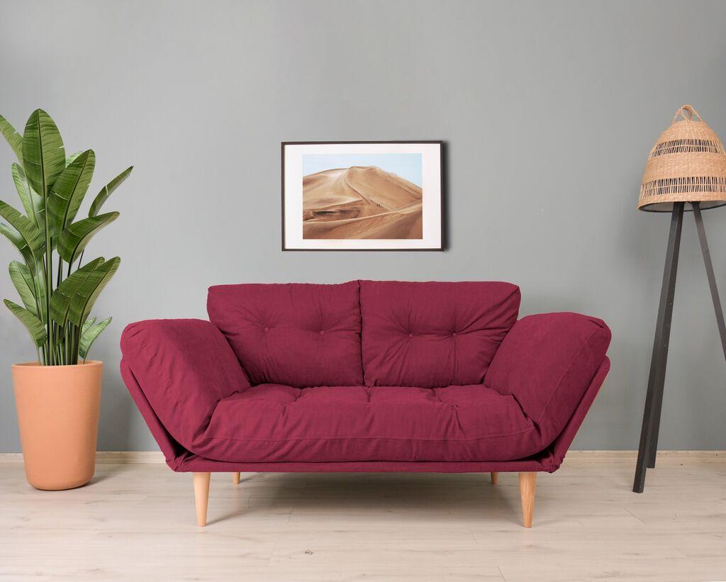 Atelier del Sofa GR105 Детска софа Nina, темно црвена