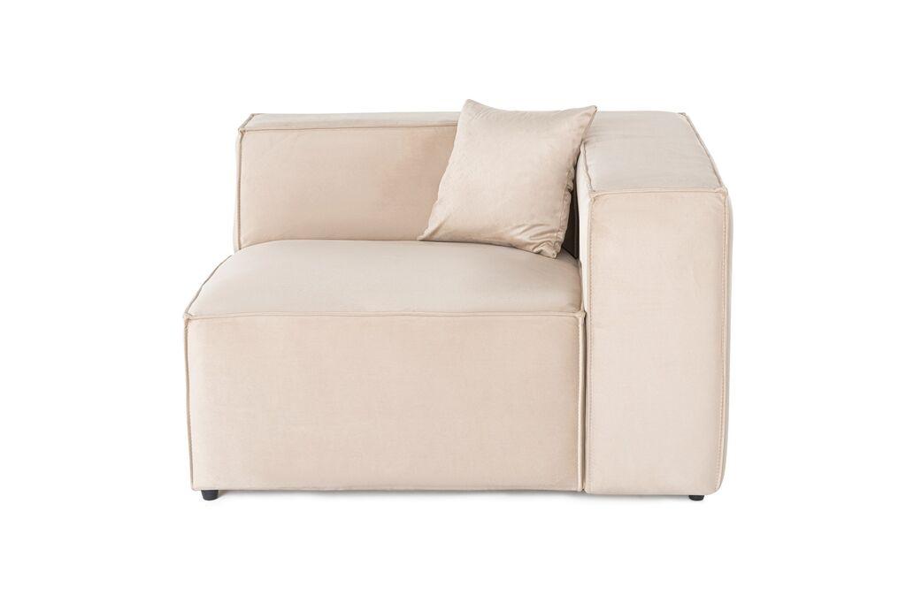 Фотелја Atelier del Sofa Lora 1R 108x65x110cm Крем