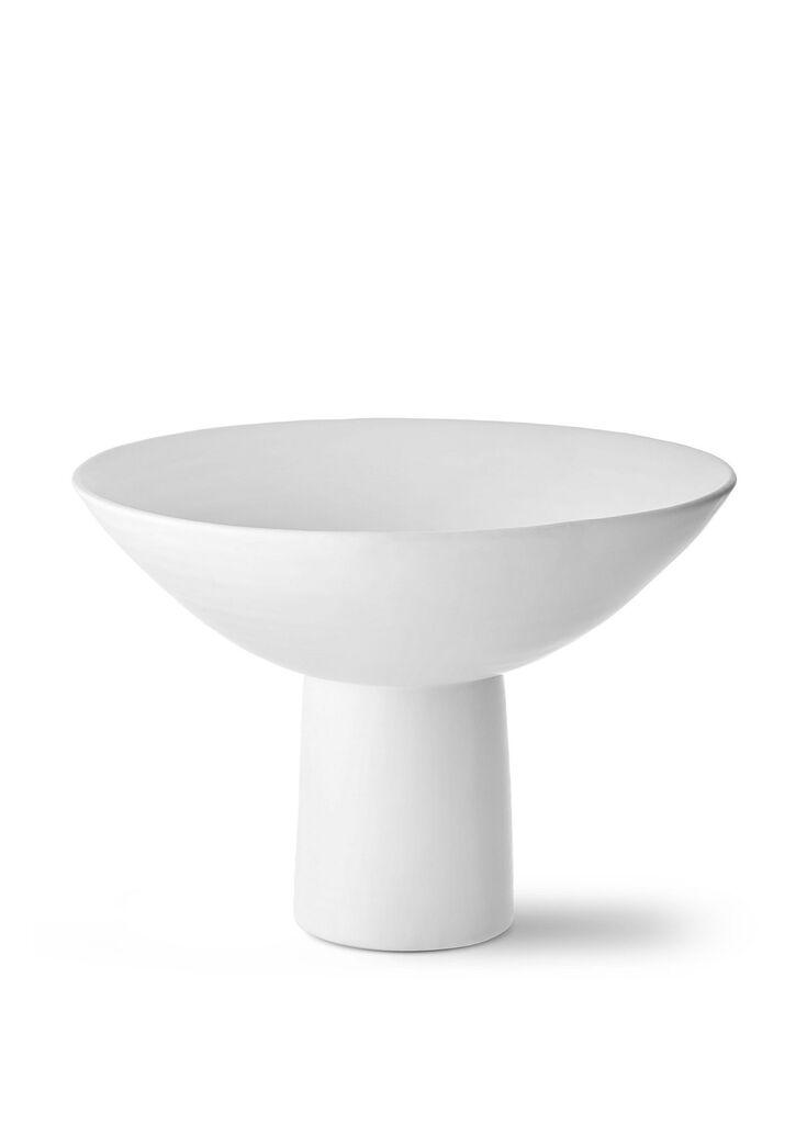Вазна Aberto Design DKR0472, 36x36x26 см, бела