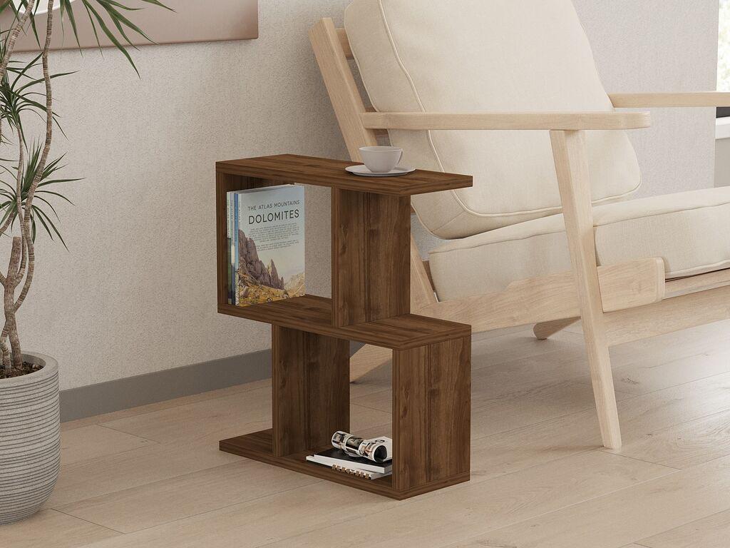 Помошна маса Hanah Home Zet, кафеава